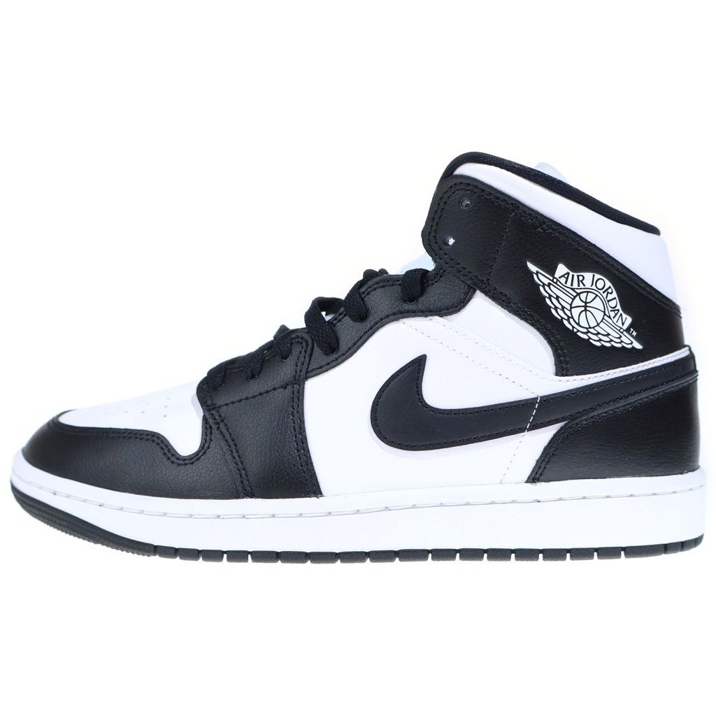 NIKE (ナイキ) WMNS AIR JORDAN 1 MID DV0991-101 ウィメンズ エアジョーダン1 ミッド ブラック/ホワイト US10.5/27.5cm