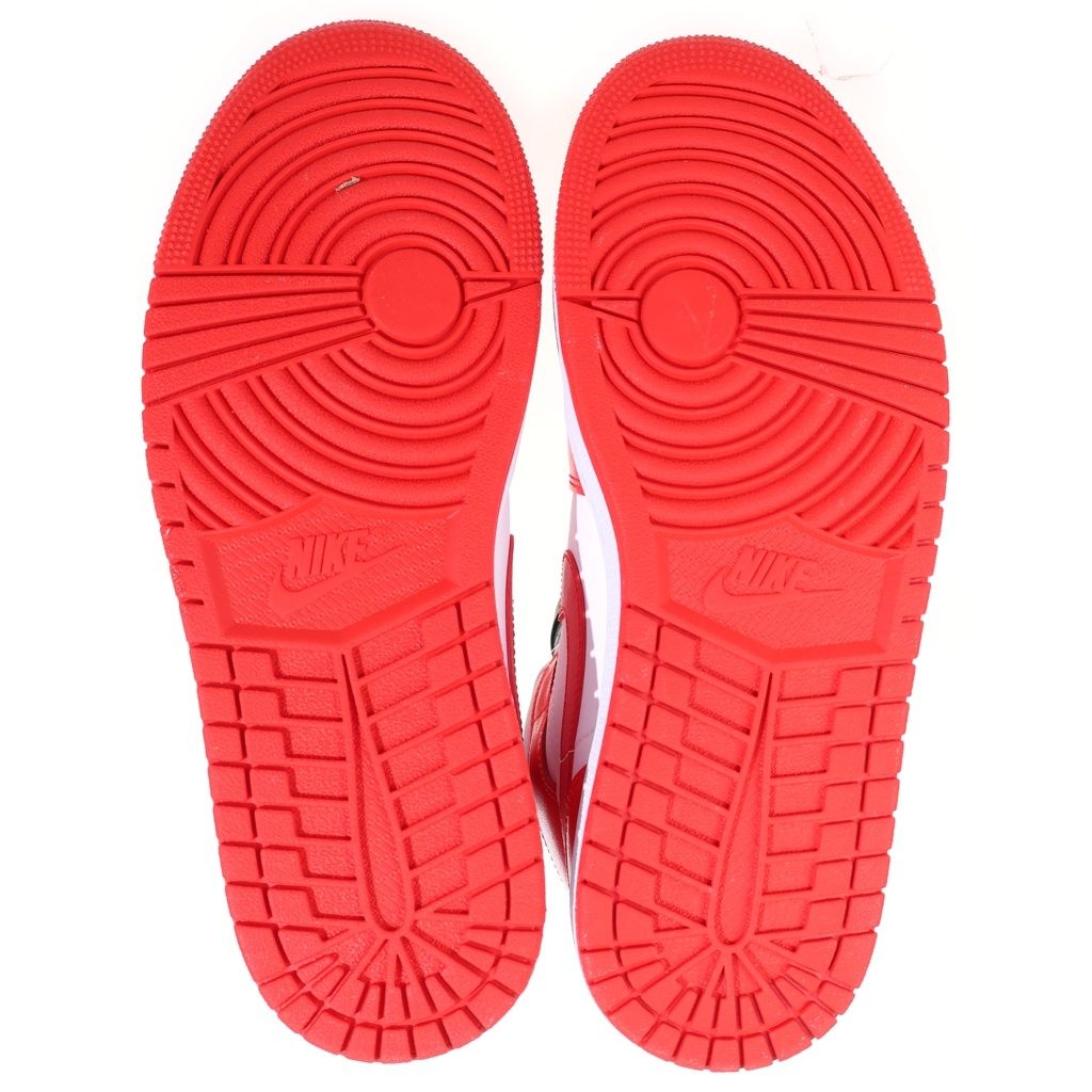 NIKE (ナイキ) WMNS AIR JORDAN 1 MID Habanero Red BQ6472-116 エア