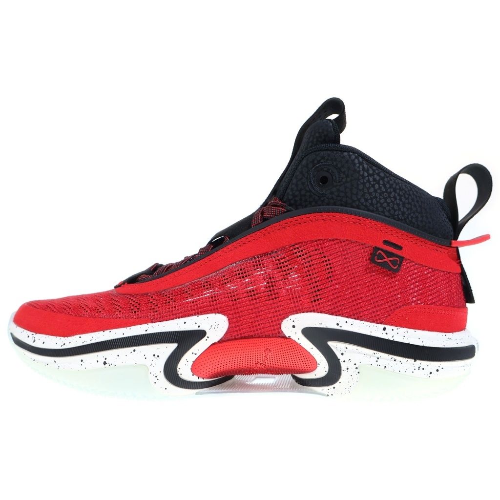 NIKE (ナイキ) ×Rui Hachimura AIR JORDAN 36 SE DJ4485-600 八村塁 エアジョーダン36 ハイカットスニーカー ブラック/レッド US9/27cm
