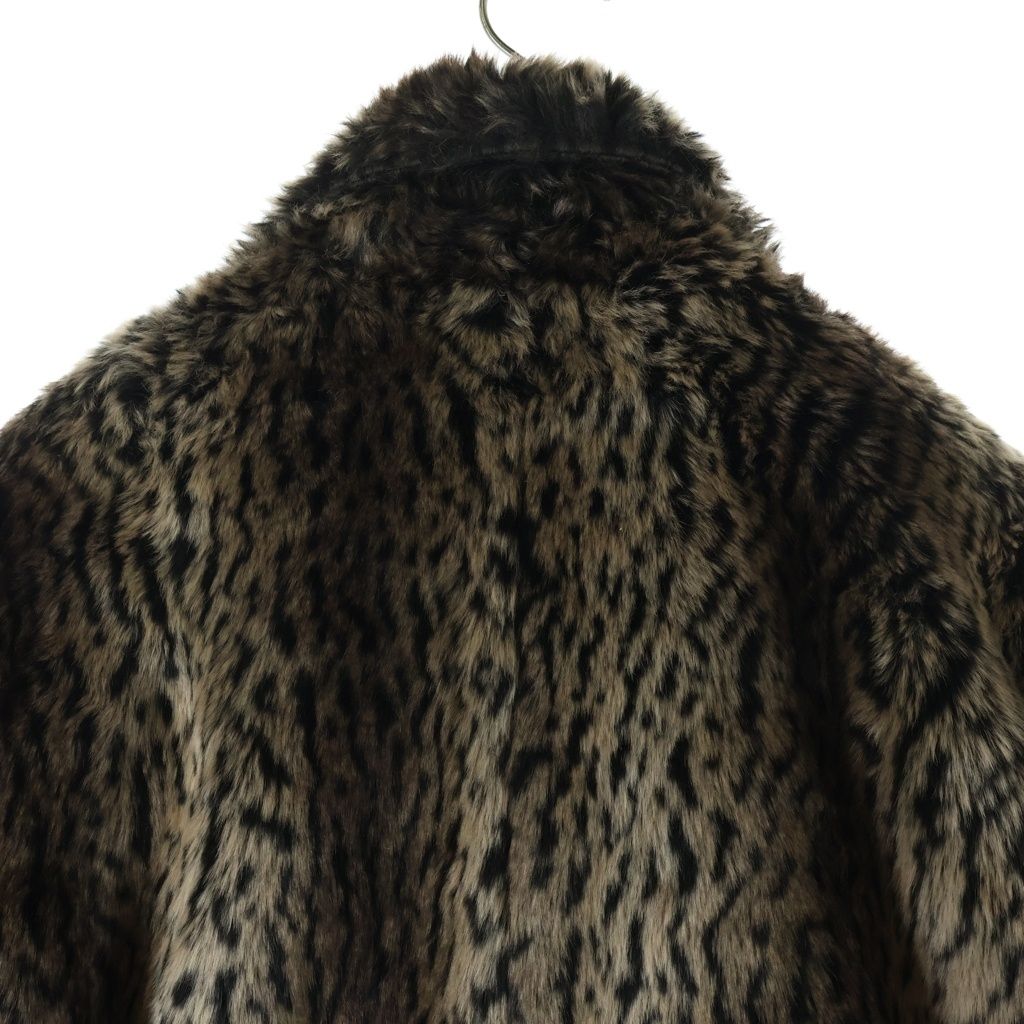 SUPREME (シュプリーム) 17AW×Schott Fur Peacoat Leopard ショット