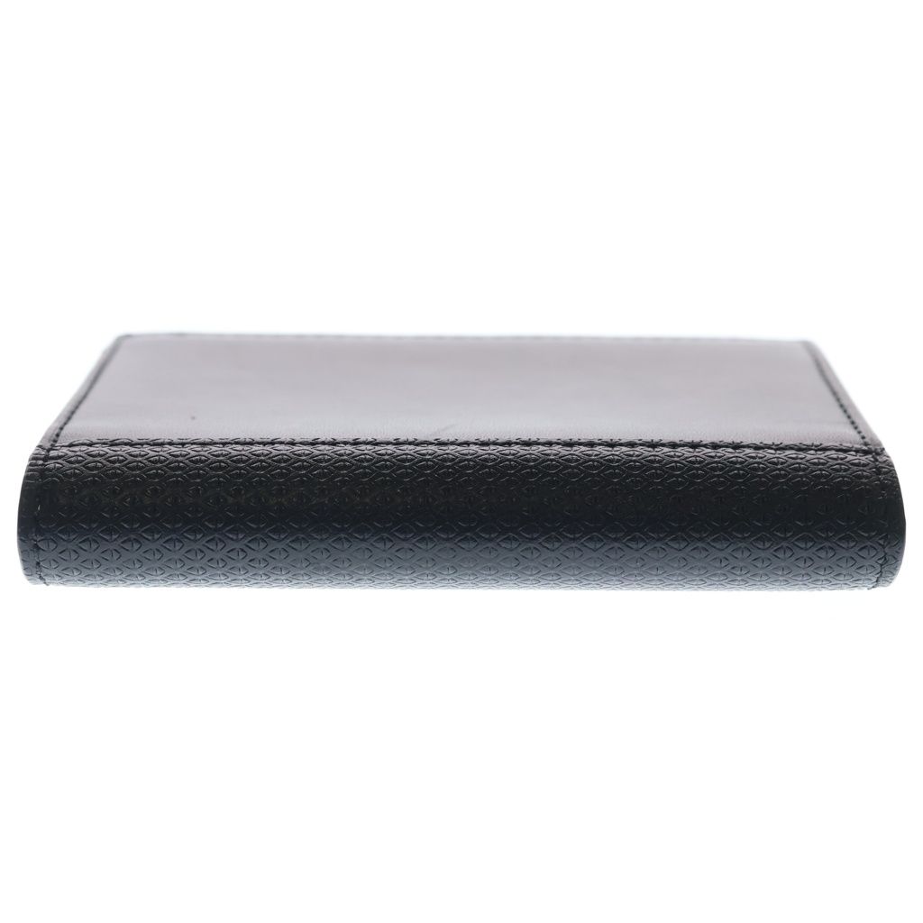 JOHN LOBB (ジョンロブ) ロゴ エンボス レザー カードケース 名称入れ