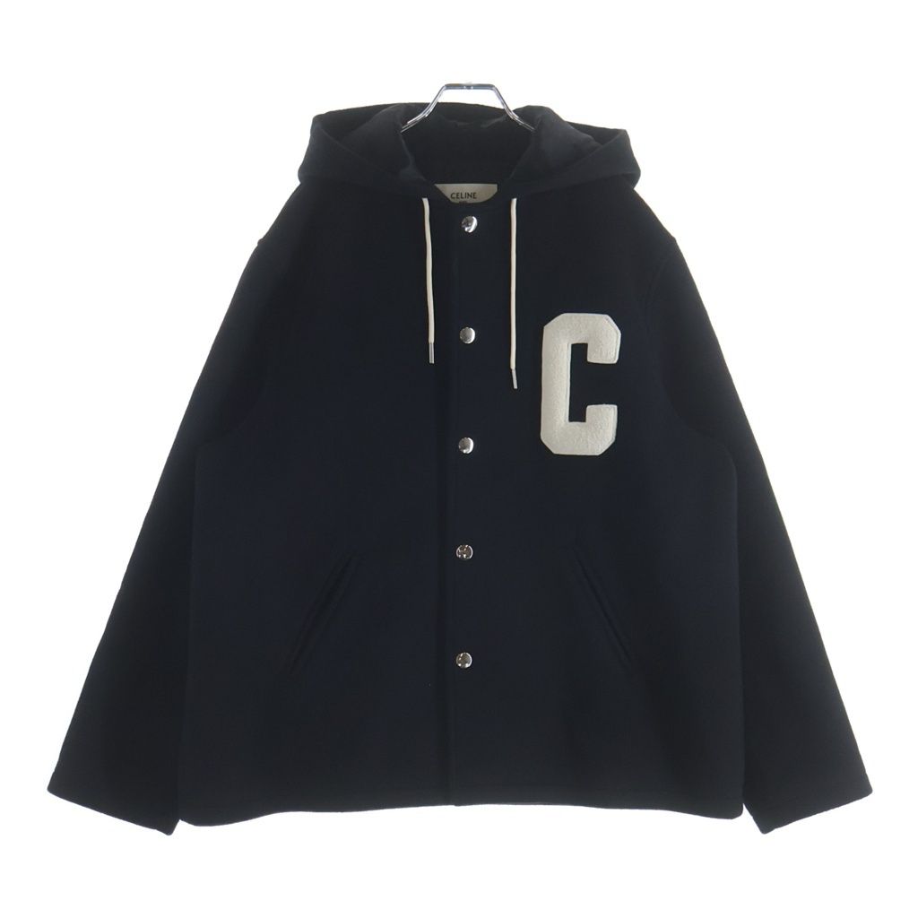 CELINE (セリーヌ) 22AW ロゴワッペンフードジャケット ブルゾン