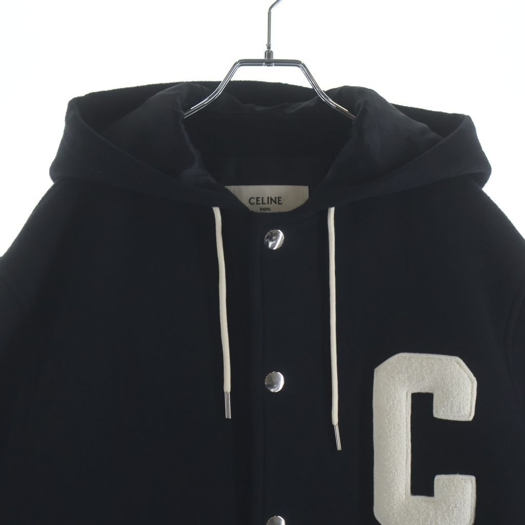 CELINE (セリーヌ) 22AW ロゴワッペンフードジャケット ブルゾン