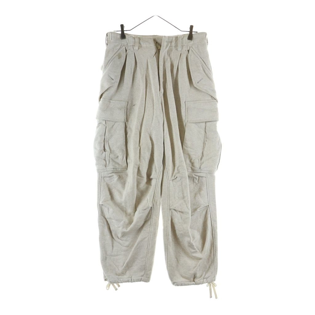 KHOKI (コッキ) 23SS M-51 FRENCH TERRY PANTS フレンチテリー スウェットカーゴパンツ グレー 23ss-p-09