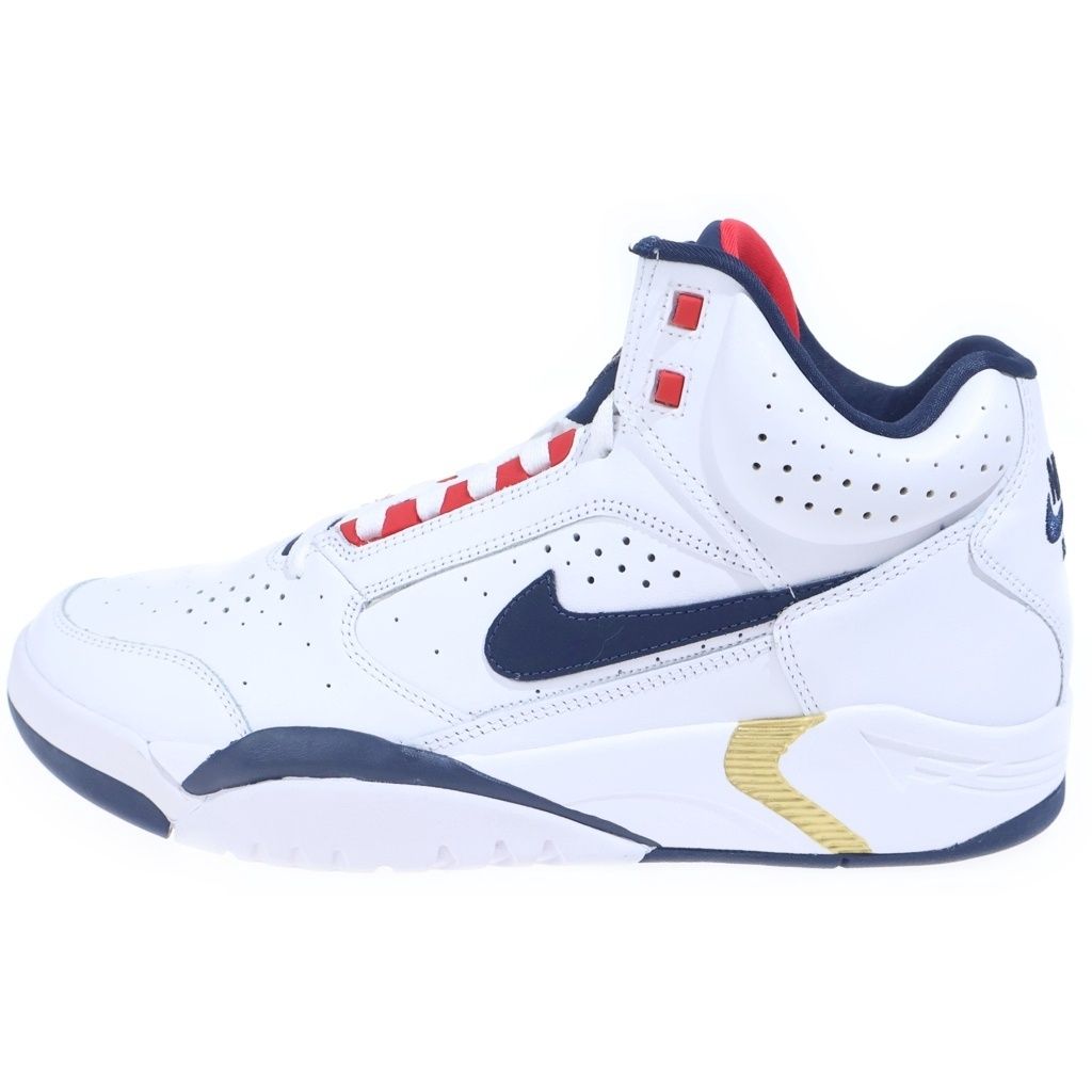 NIKE (ナイキ) Air Flight Lite 2 Mid Olympic エアフライト ライト2 ミッド オリンピックミッドカットスニーカー ホワイト US10.5/28.5cm DJ2518-102