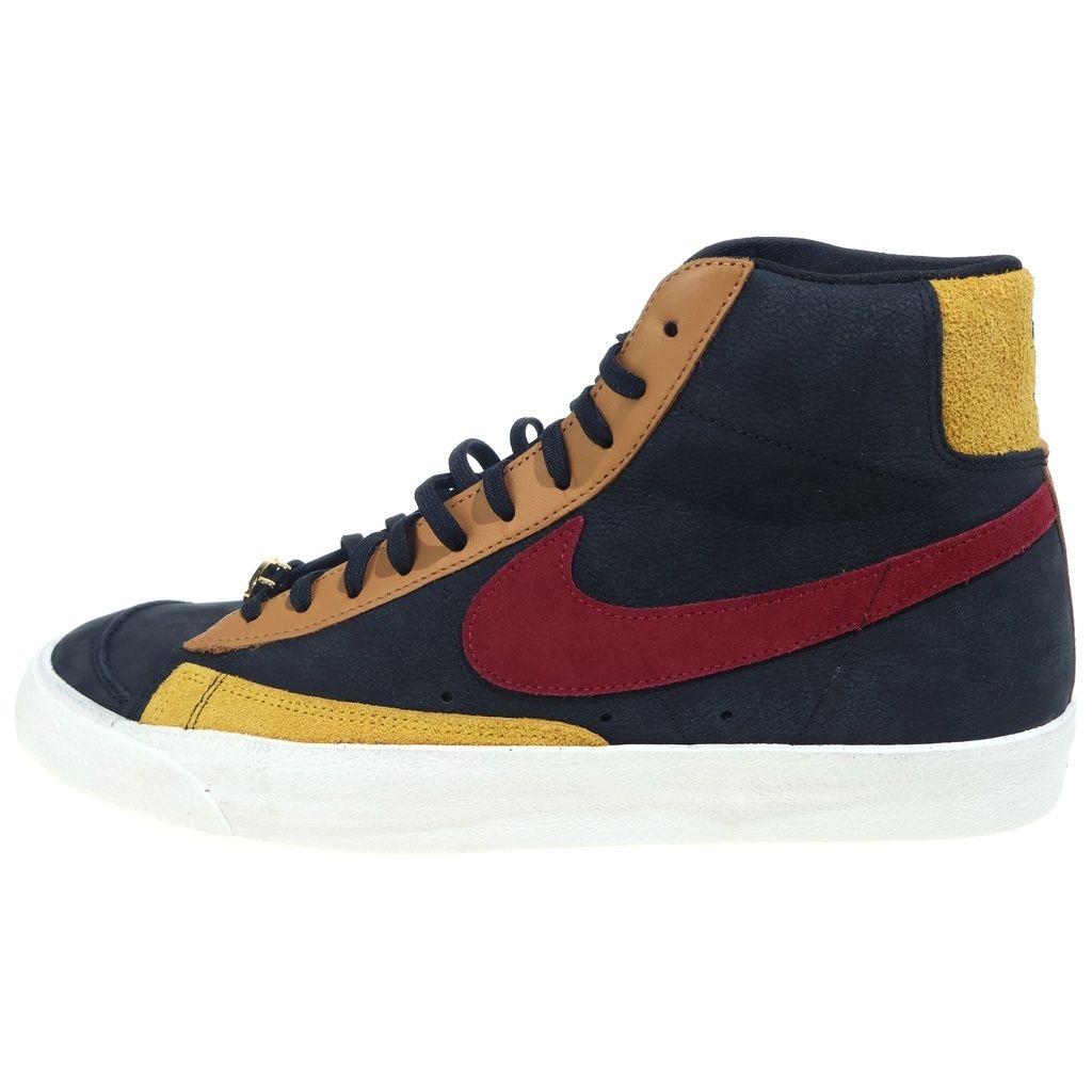 NIKE (ナイキ) Women's Blazer Mid 77 Black Team Red University Gold ナイキ ウィメンズ ブレーザー ミッド 77 ミッドカットスニーカー US12/29CM CU6442-001