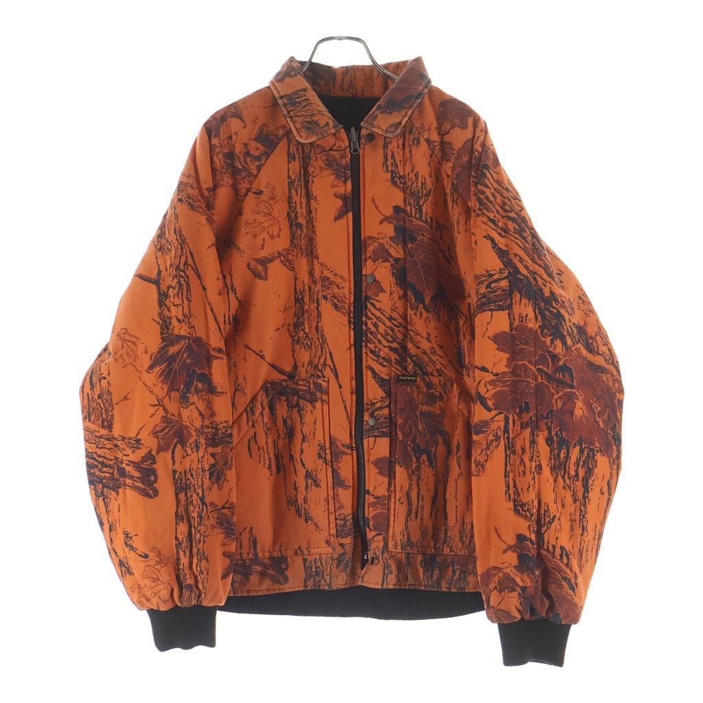 SUPREME シュプリーム 24SS RealTree Reversible Quilted Work Jacket リアルツリー リバーシブル キルティング ワーク ジャケット オレンジ/ブラック SUPREME (シュプリーム) 24SS RealTree Reversible Quilted Work