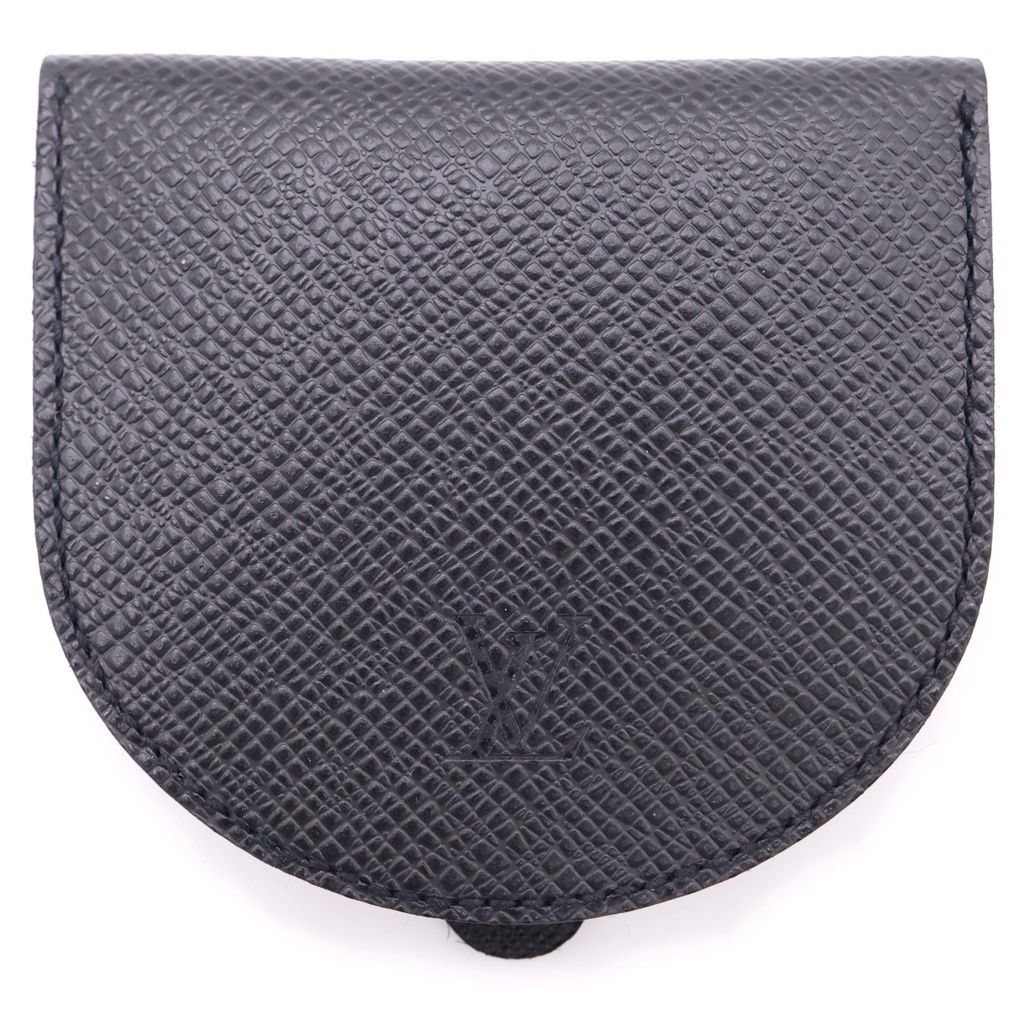 LOUIS VUITTON (ルイヴィトン) ポルトモネ キュヴェット タイガ レザー コインケース ブラック M64422