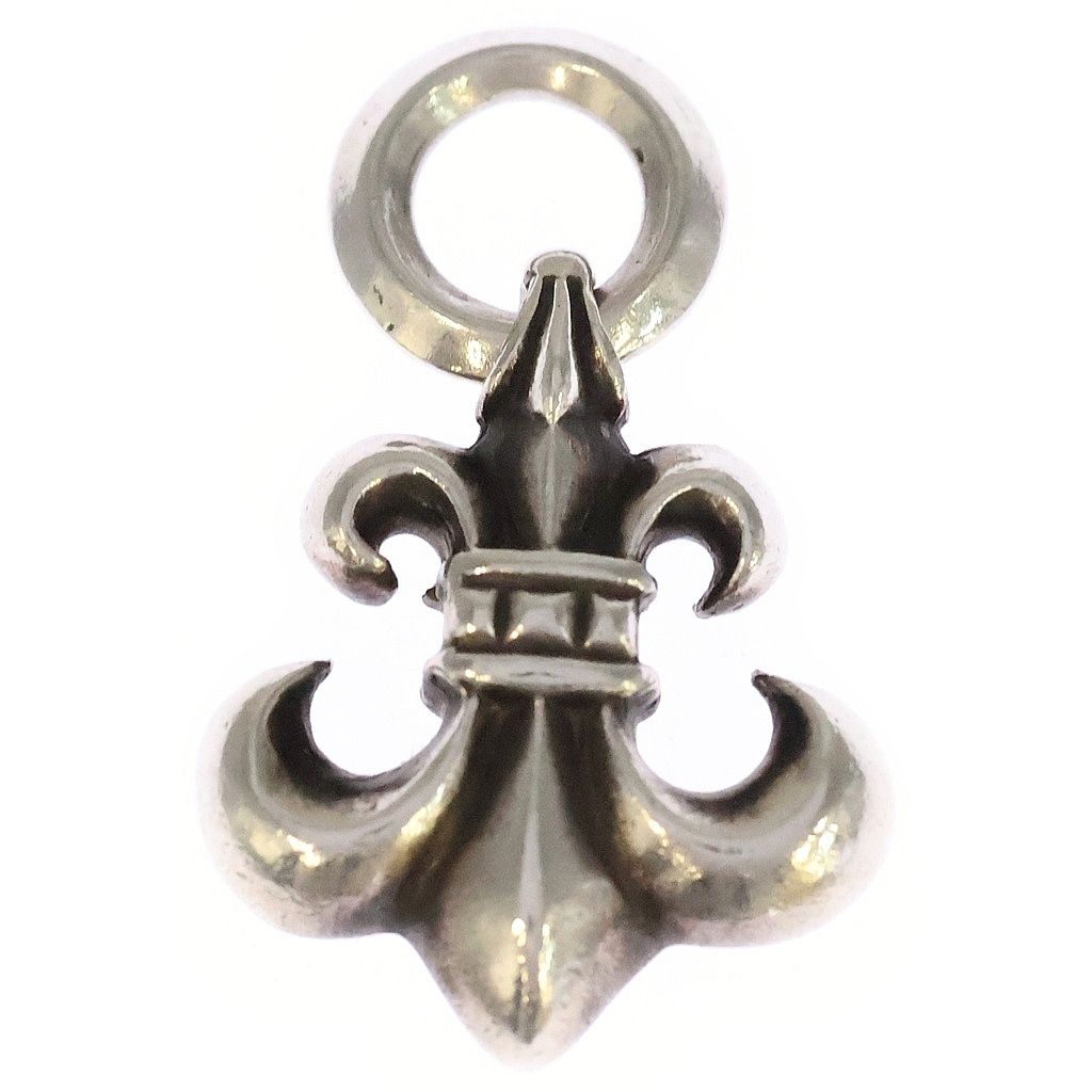 CHROME HEARTS (クロムハーツ) BS FLUER CHARM BSフレア チャーム ネックレストップ シルバー BCA423