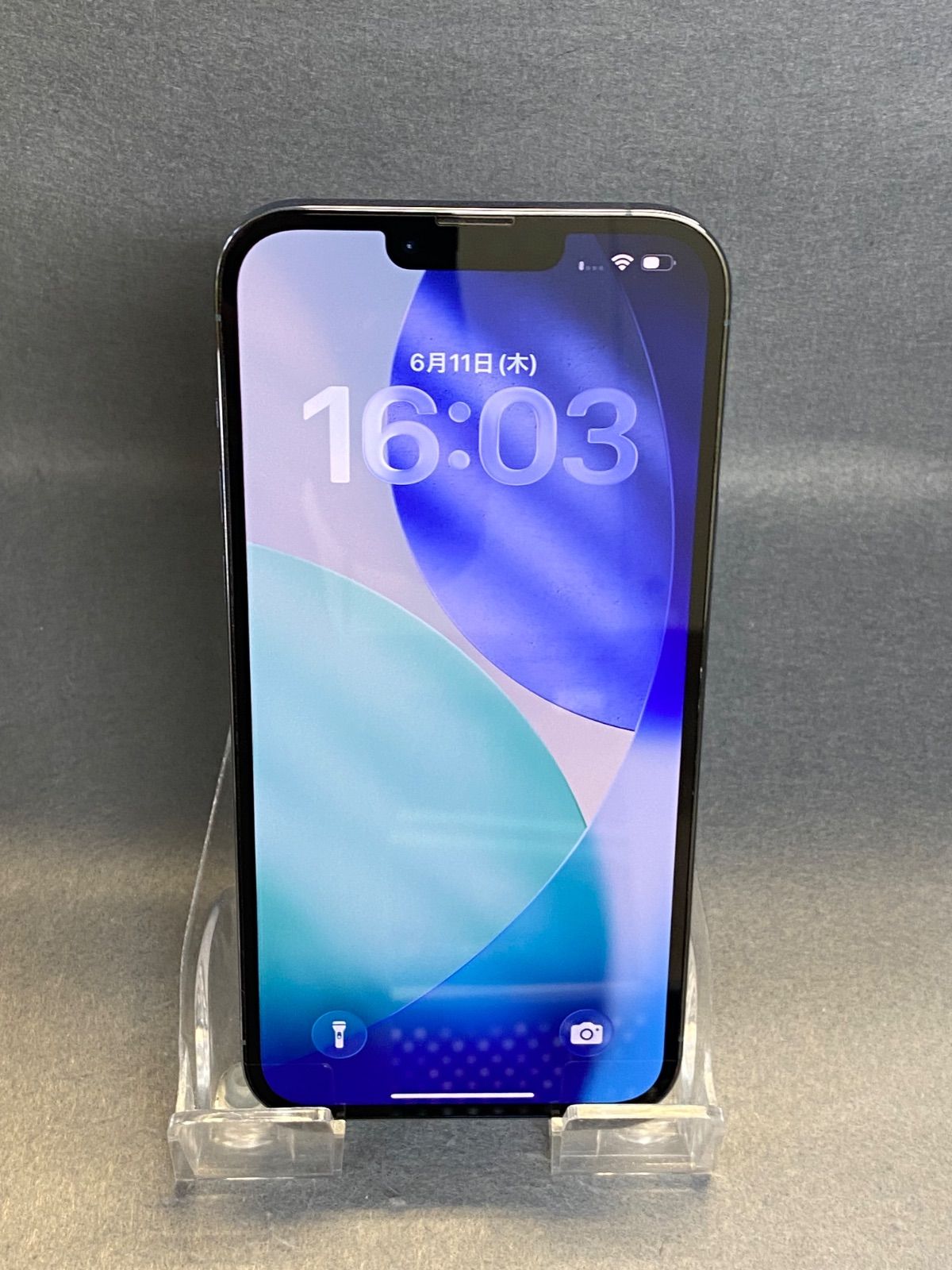 超美品　国内版　SIMフリー　iPhone13 Pro Max256GB　シェラブルー色