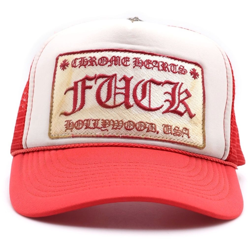 CHROME HEARTS (クロムハーツ) OLD TRUCKER CAP FUCK オールド 