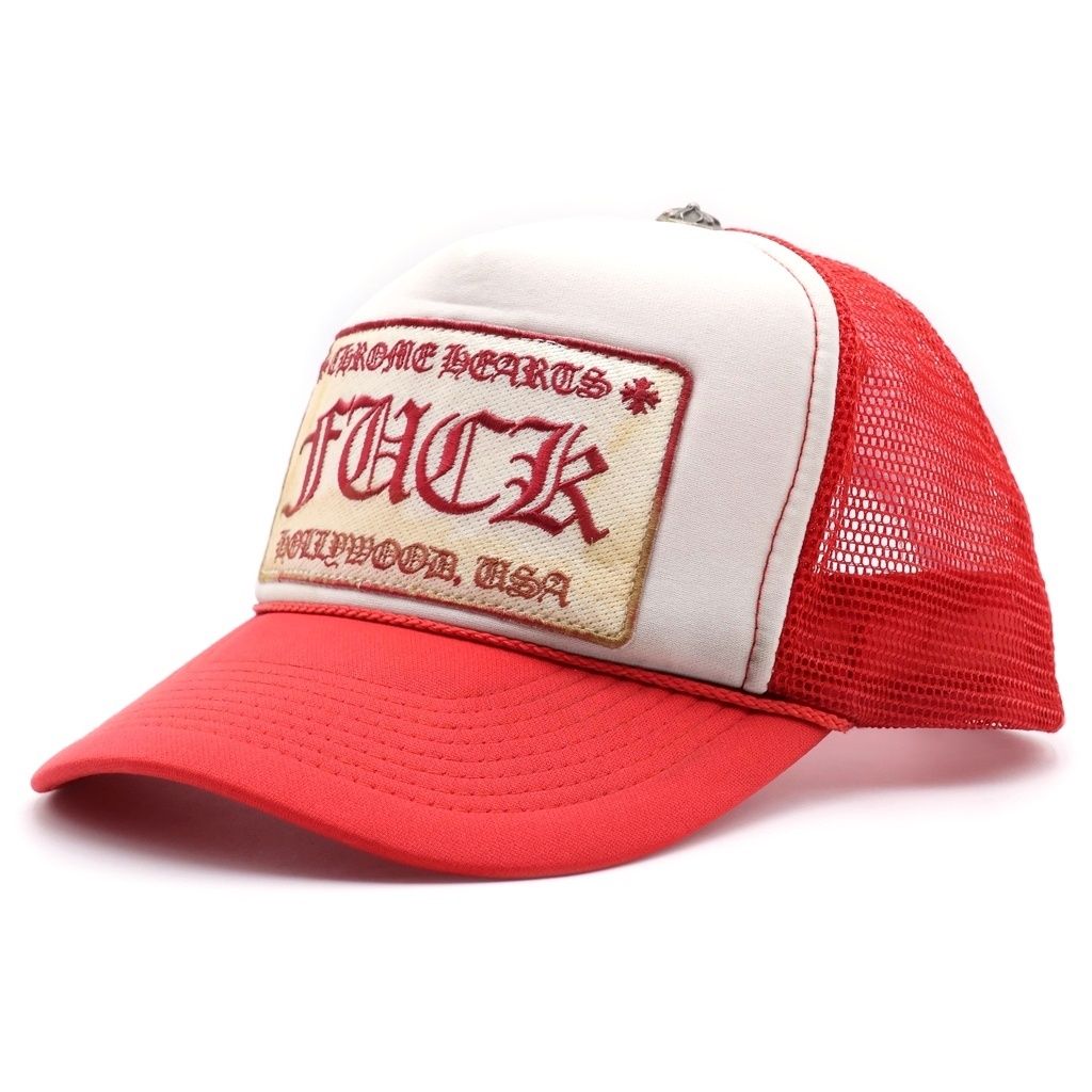 CHROME HEARTS (クロムハーツ) OLD TRUCKER CAP FUCK オールド