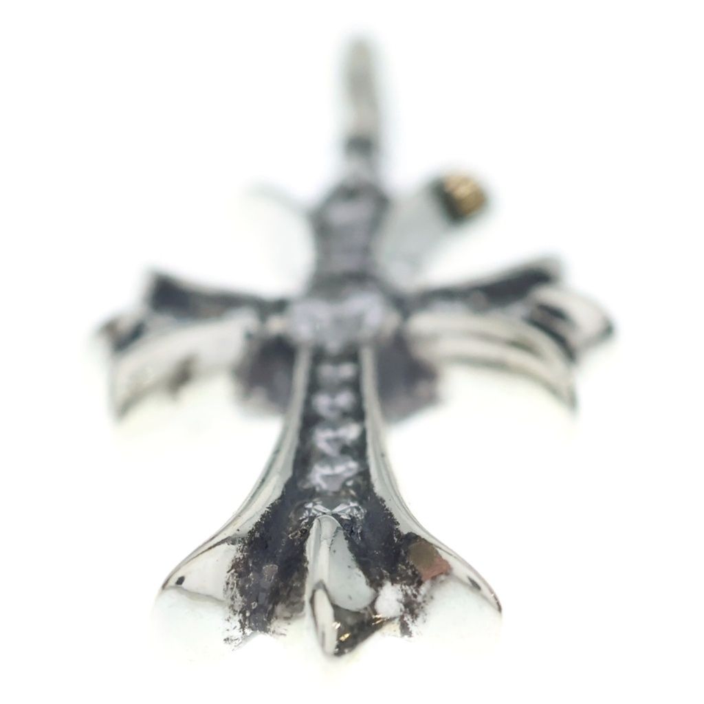 CHROME HEARTS (クロムハーツ) TNY CRSF P/DIA タイニーファットクロス PAVEダイヤ ペンダントトップ シルバー BCA323