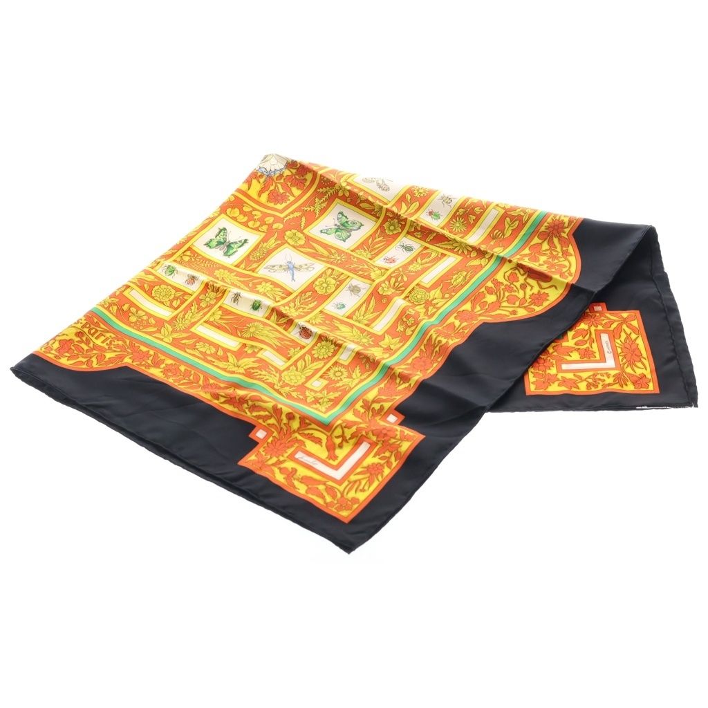 HERMES (エルメス) カレ90 joyaux de lete 夏の宝石 シルク スカーフ マルチカラー