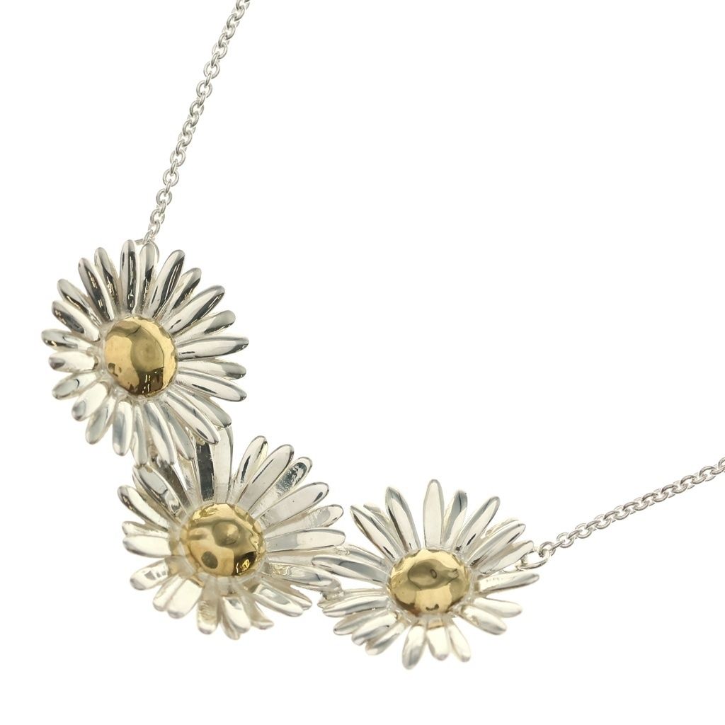 AMBUSH (アンブッシュ) DAISY CHARM NECKLACE フラワートップ ネックレス シルバー