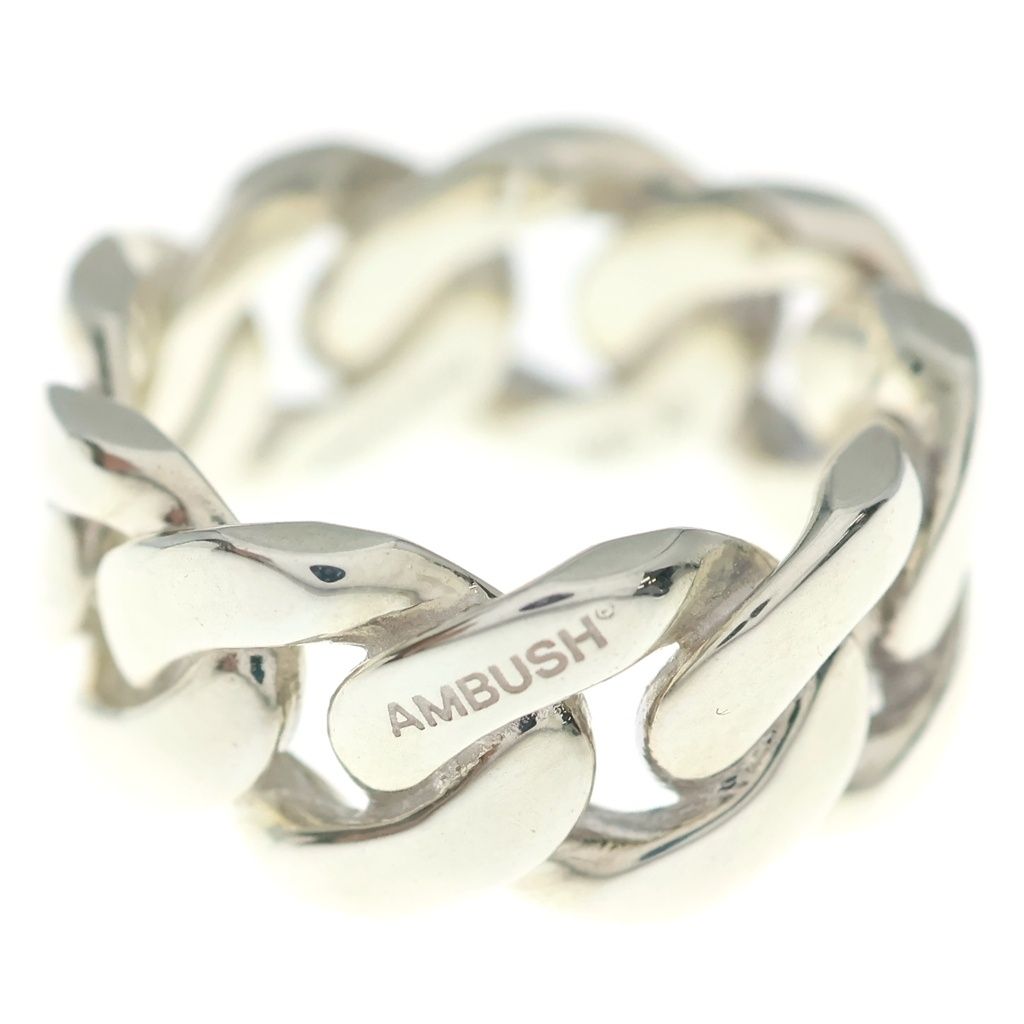 AMBUSH (アンブッシュ) CHAIN RING チェーンリンク リング シルバー