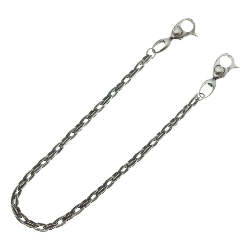 NO BRAND (ノーブランド) 925刻印 ウォレットチェーン シルバー - メルカリ