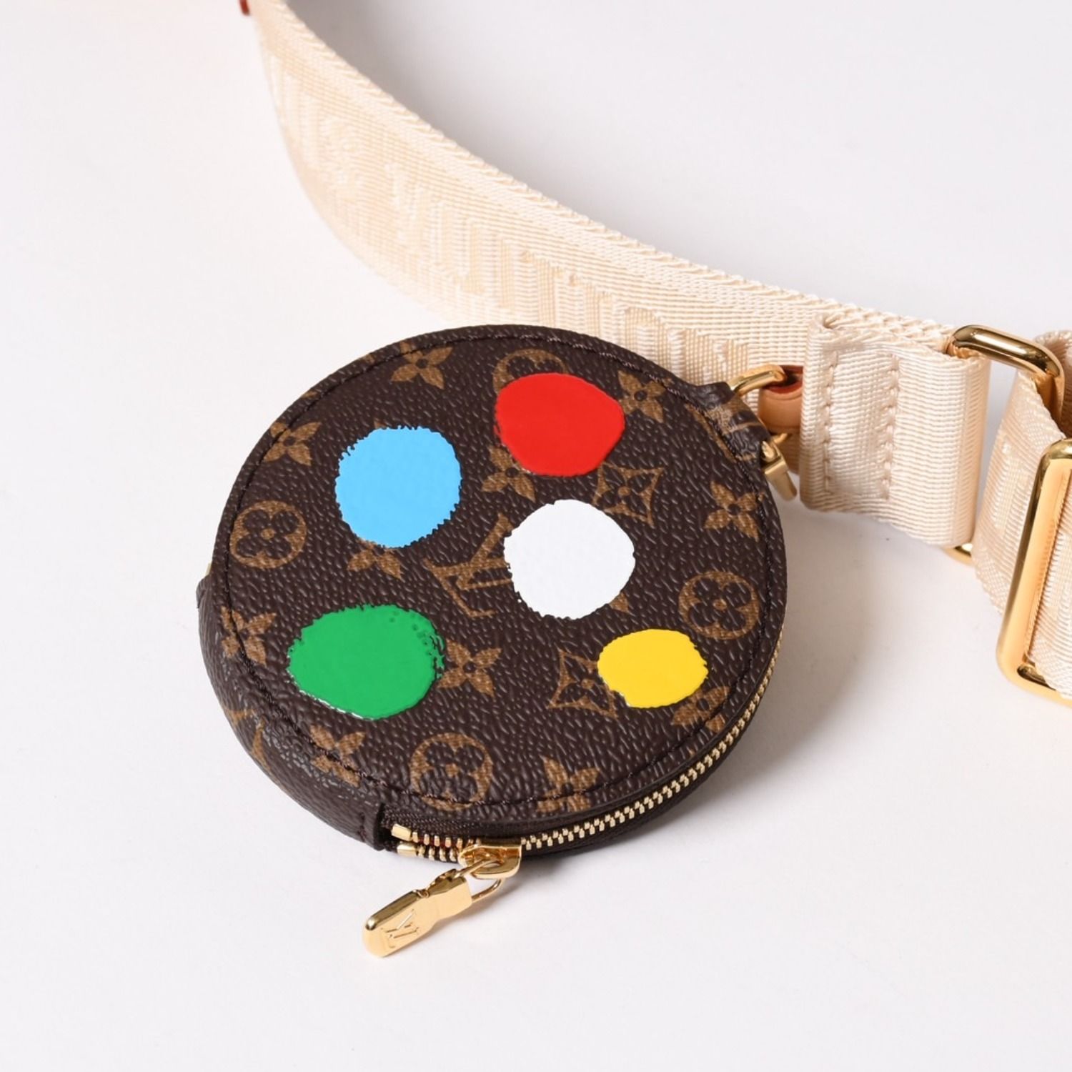 極美品 LOUIS VUITTON ルイヴィトン 草間彌生 ミュルティ ポシェット 