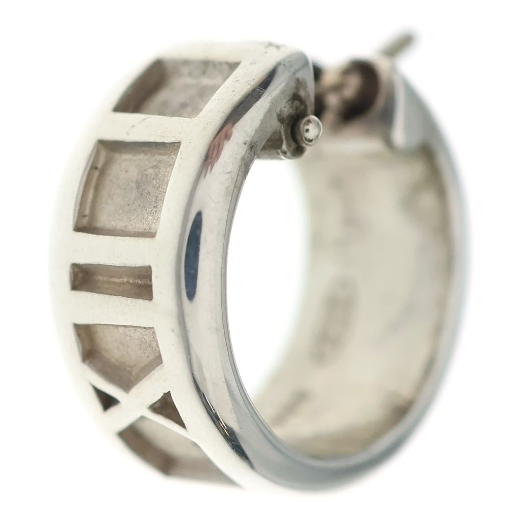 TIFFANY & Co. (ティファニー) 2536 ATRAS アトラス フープピアス 両耳 シルバー