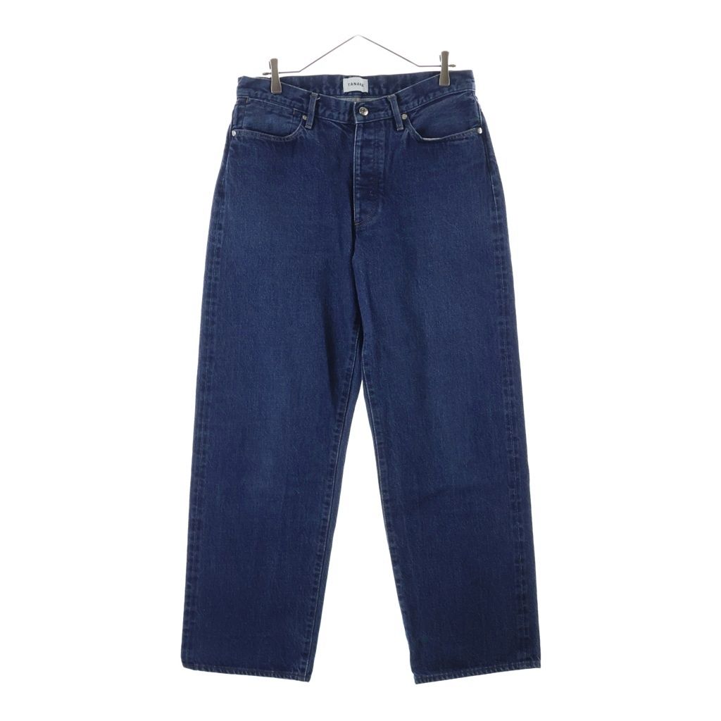NO BRAND (ノーブランド) TANAKA タナカ THE JEAN TROUSERS トラウザー ジーンズ デニム パンツ インディゴ ST-2(F)