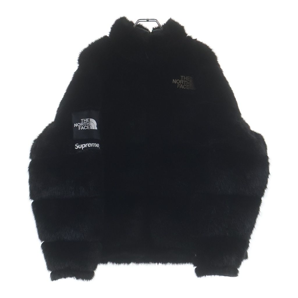 SUPREME (シュプリーム) 20AW Faux Fur Nuptse Jacket ND92001I ノースフェイス ファー ヌプシ ダウンジャケット ブラック