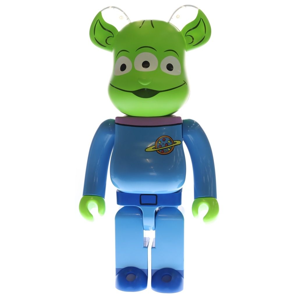MEDICOM TOY (メディコムトイ) ALIEN 1000% ベアブリック エイリアン フィギィア 人形 グリーン