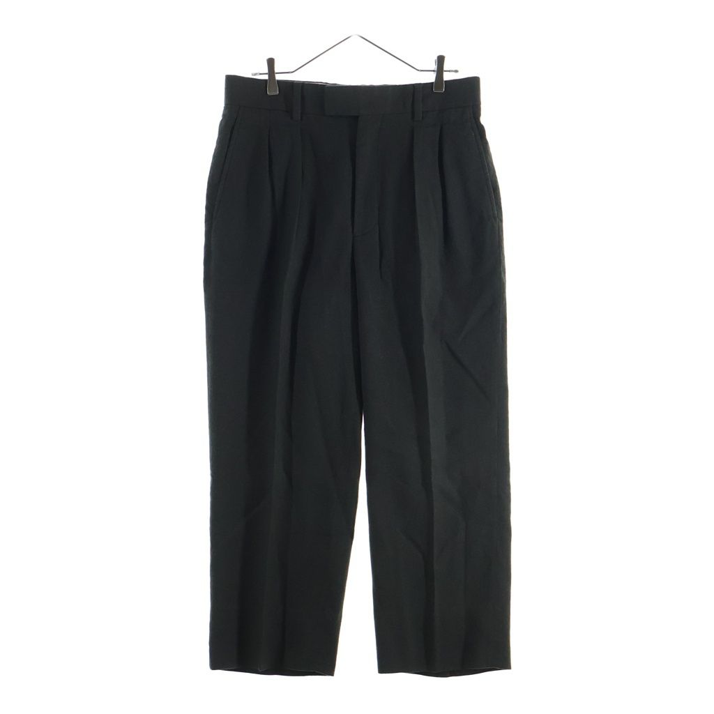 A.PRESSE (アプレッセ) 22AW WIDE TAPPERED TROUSERS ワイド テーパード トラウザーズ スラックスパンツ カーキ 22AAP-04-03M
