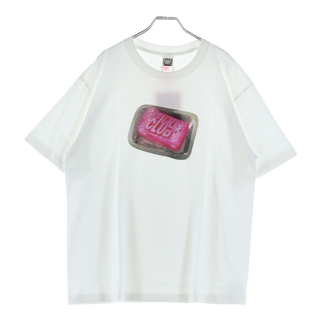 GDC (ジーディーシー) FIGHT CLUB ファイトクラブ 半袖Tシャツ カットソー ホワイト