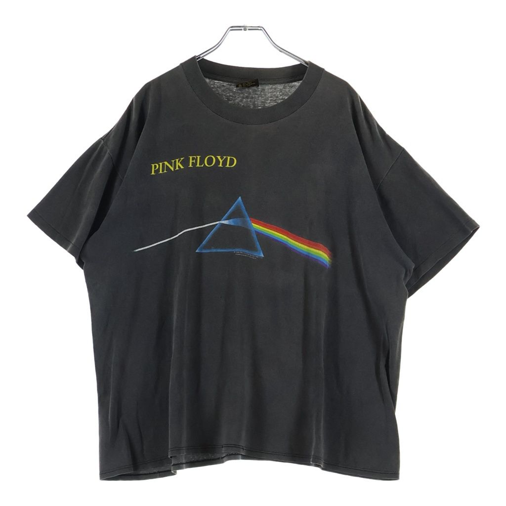 VINTAGE (ヴィンテージ) 90s PINK FOLYD 1992 DARK SIDE OF THE MOON ピンクフロイド バンド 半袖Tシャツ カットソー ブラック