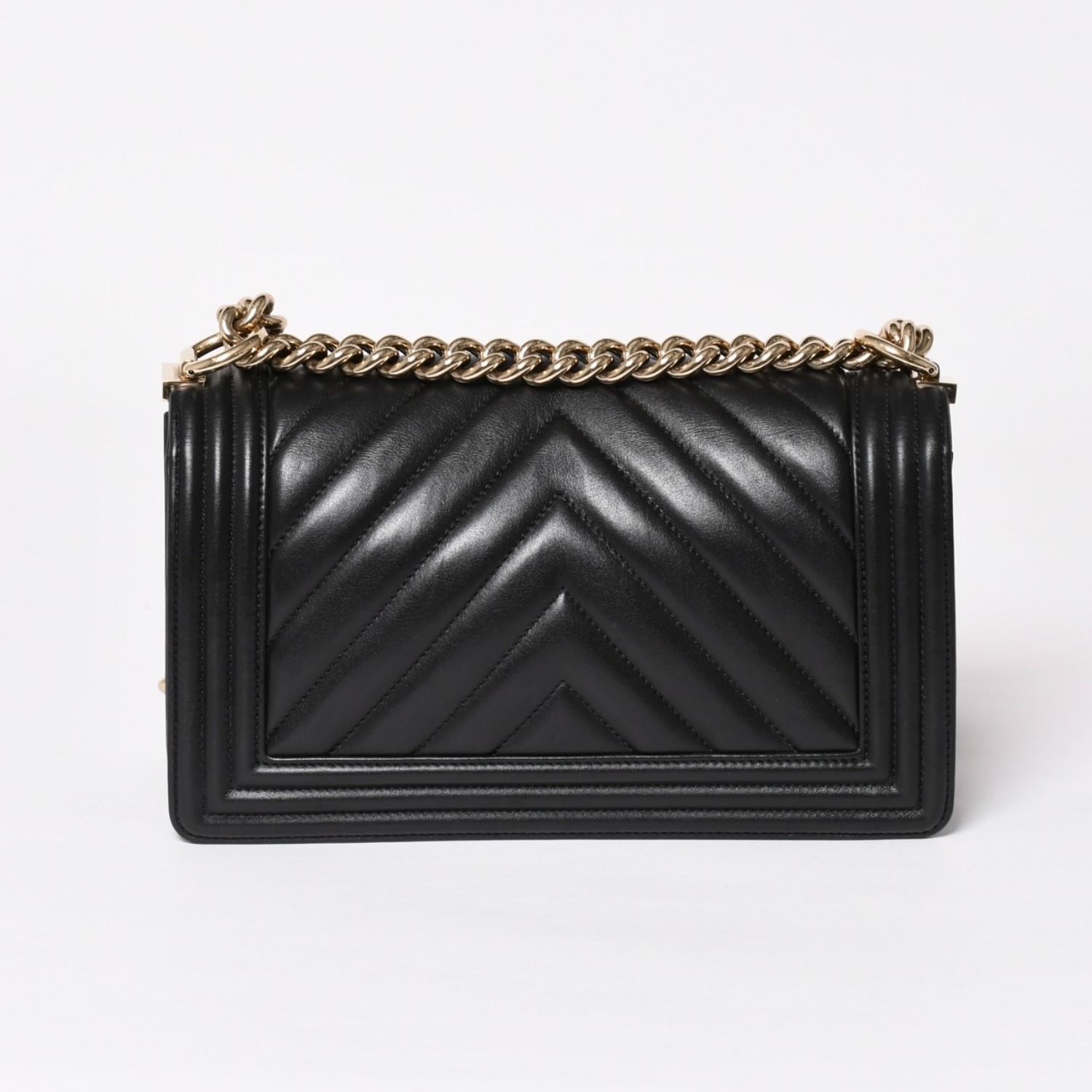 極美品 CHANEL シャネル ボーイシャネル チェーンショルダーバッグ 27 