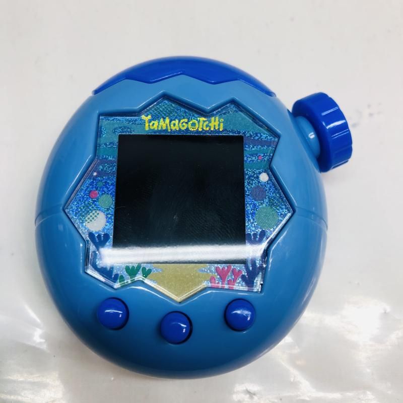 中古】開封・本体キズ)Tamagotchi Paradise Blue Water たまごっち