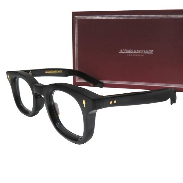 【新品未使用】JACQUES MARIE MAGE《DEVAUX × CIRCA》世界500本限定 メガネ サングラス col.Noir 5 ゴールド 付属品◎ 定価15.9万 47838 90,508円
