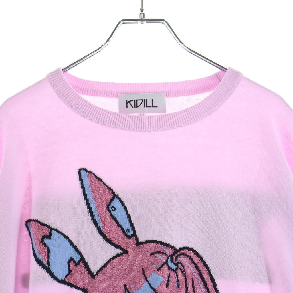 KIDILL (キディル) 26SS CYBER PUNK GIRL INTARSIA PULLOVER KNIT