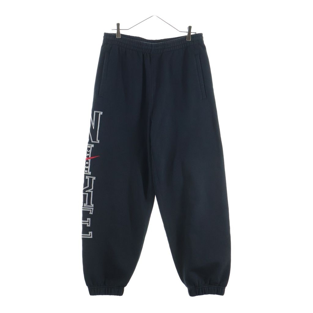 SUPREME (シュプリーム) 24SS ×NIKE Sweatpant ナイキ ドローストリング スウェットパンツ ブラック FQ0768-010