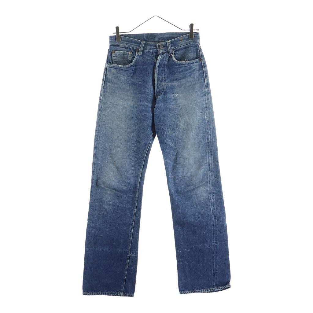 Levi's (リーバイス) 40S 501XX 47モデル ヴィンテージ 前期 片面タブ ビッグE ボタン裏刻印無し ボタンフライデニムパンツ インディゴ