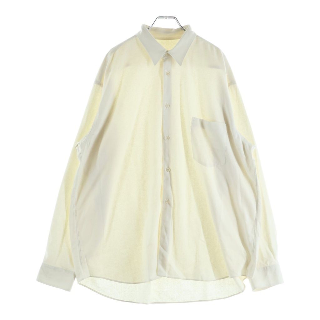 INTERIM (インテリム) 25AW SILK NOIL L/S REGULAR COLLAR SHIRT