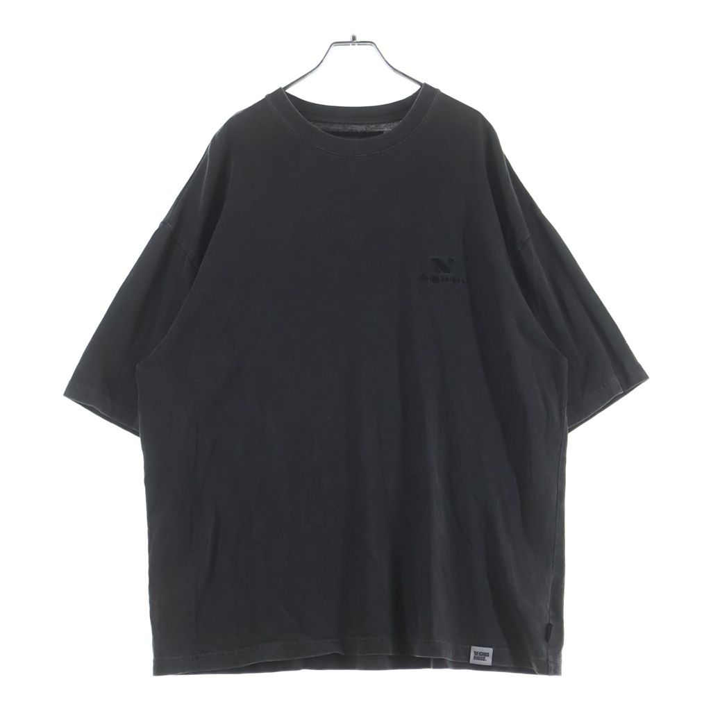 NEIGHBORHOOD (ネイバーフッド) ピグメントダイ クルーネック半袖Tシャツカットソー グレー 252FPNH-CSM07