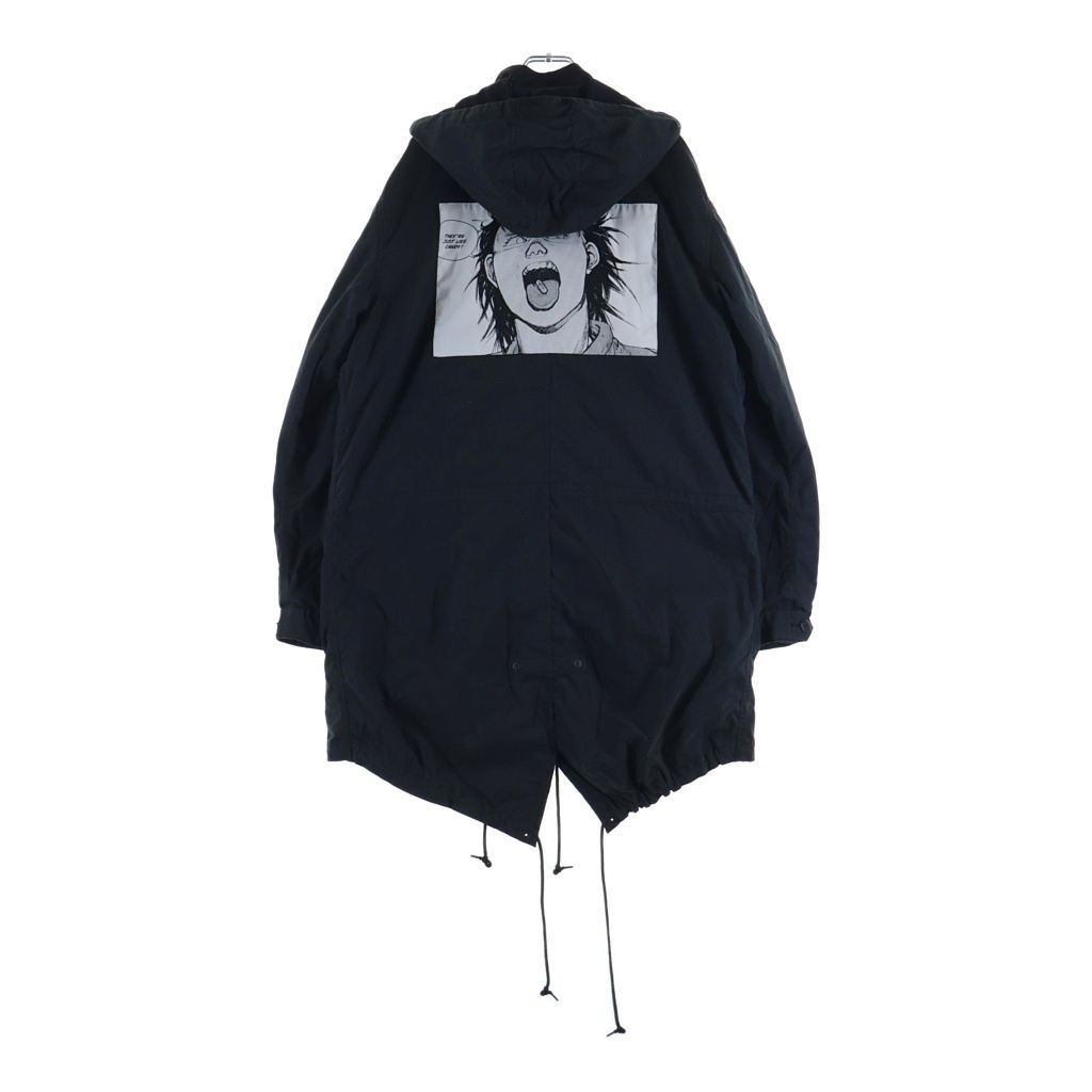 SUPREME (シュプリーム) 17AW ×AKIRA Fishtail Parka アキラ フィッシュテイルパーカー モッズコート ブラック
