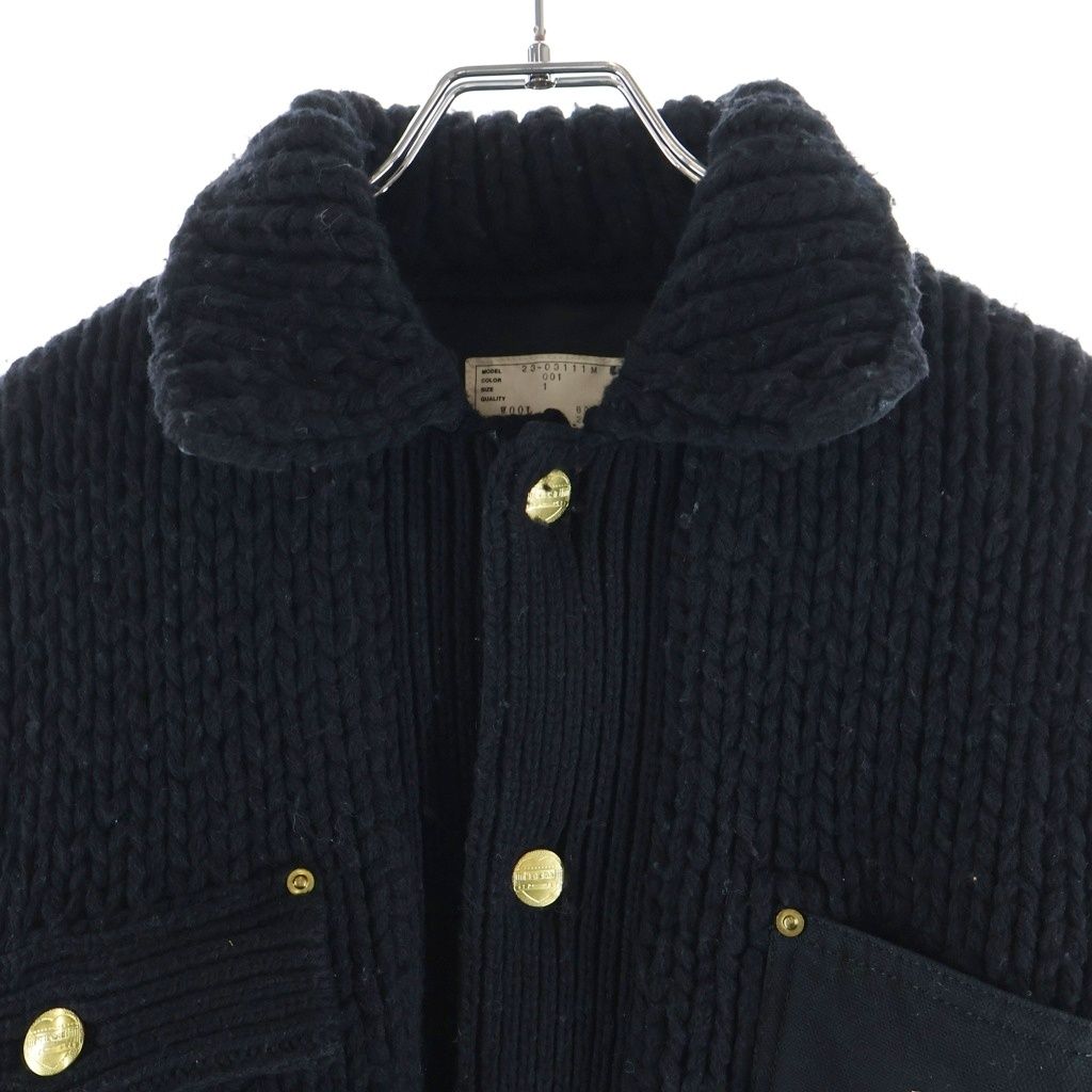 Sacai (サカイ) ×CARHARTT WIP CANVAS × MA-1 JACKET カーハート