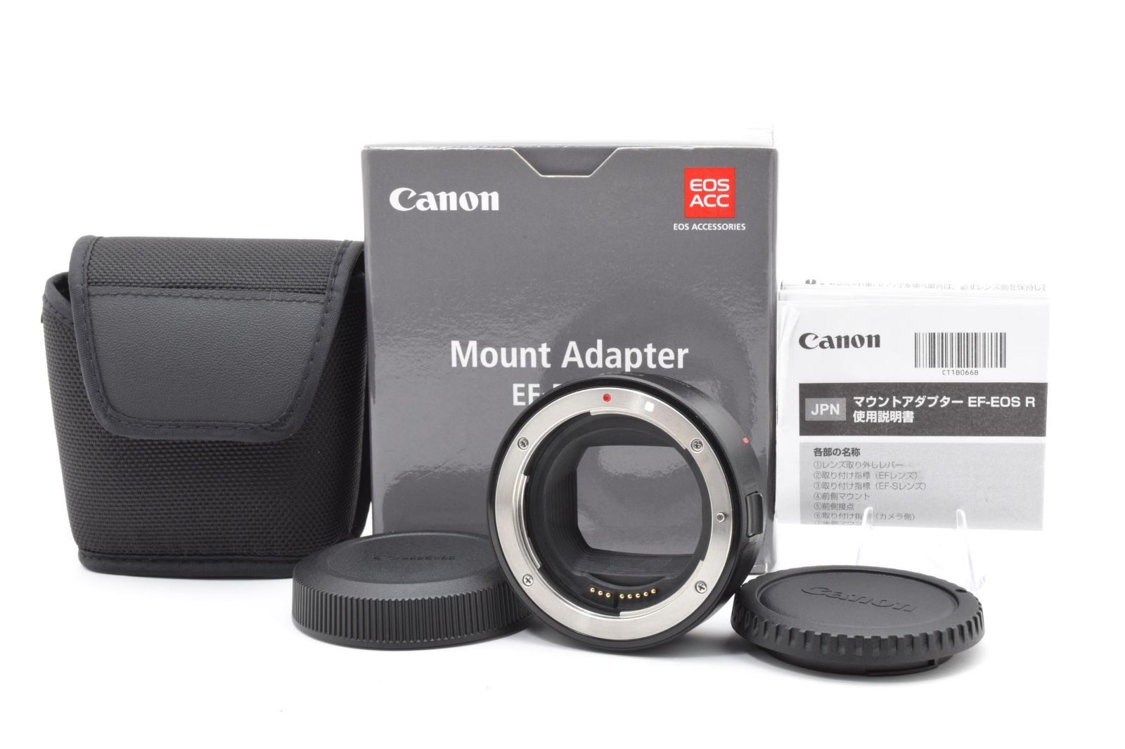 ★新品級★ キヤノン Canon マウントアダプター EF-EOS R 《元箱付・付属品多数！》★完動品★ #A605017