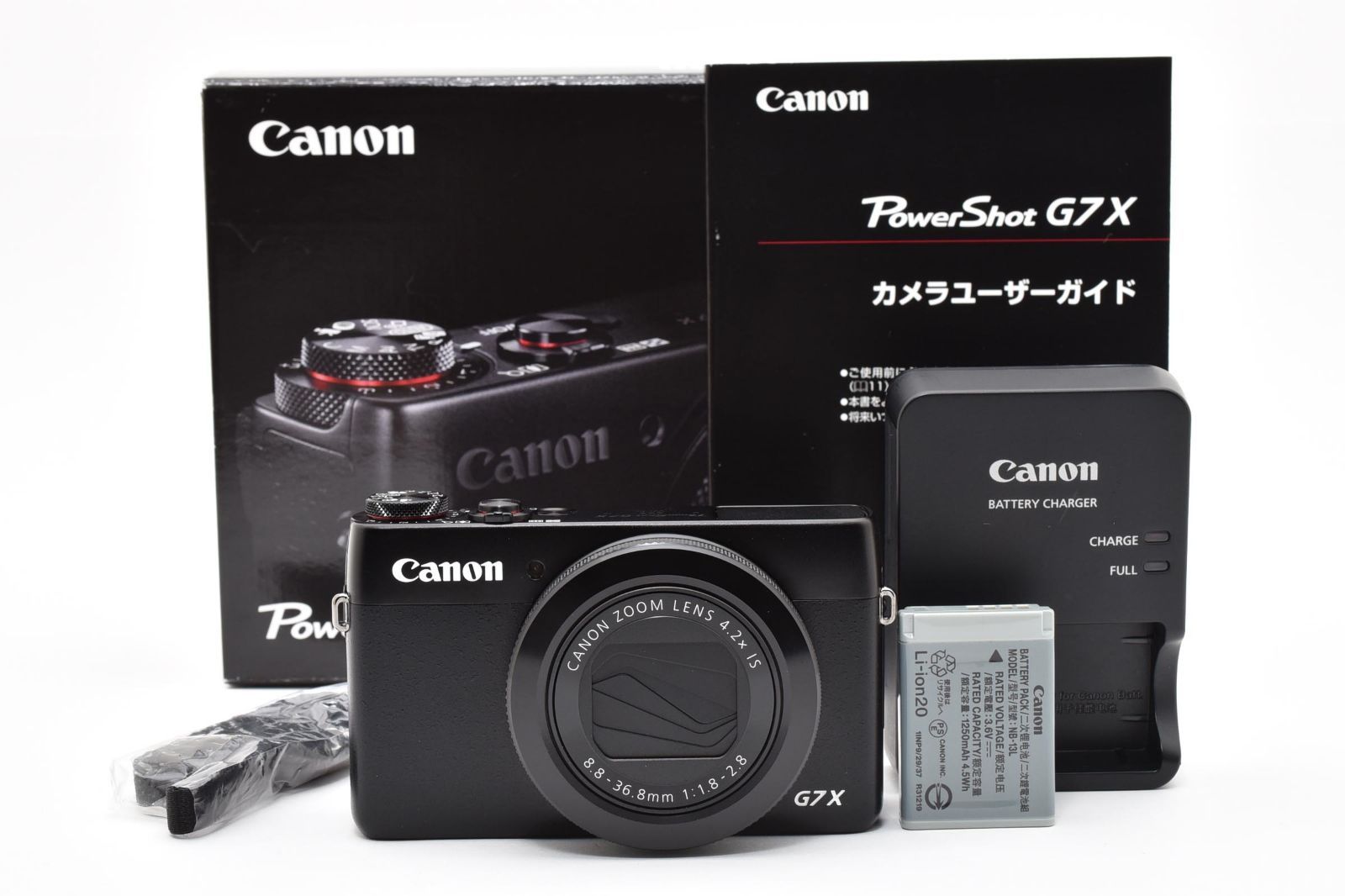 ★超極上★ キヤノン Canon PowerShot G7X 《元箱付・付属品多数！》★完動品★ #A605026