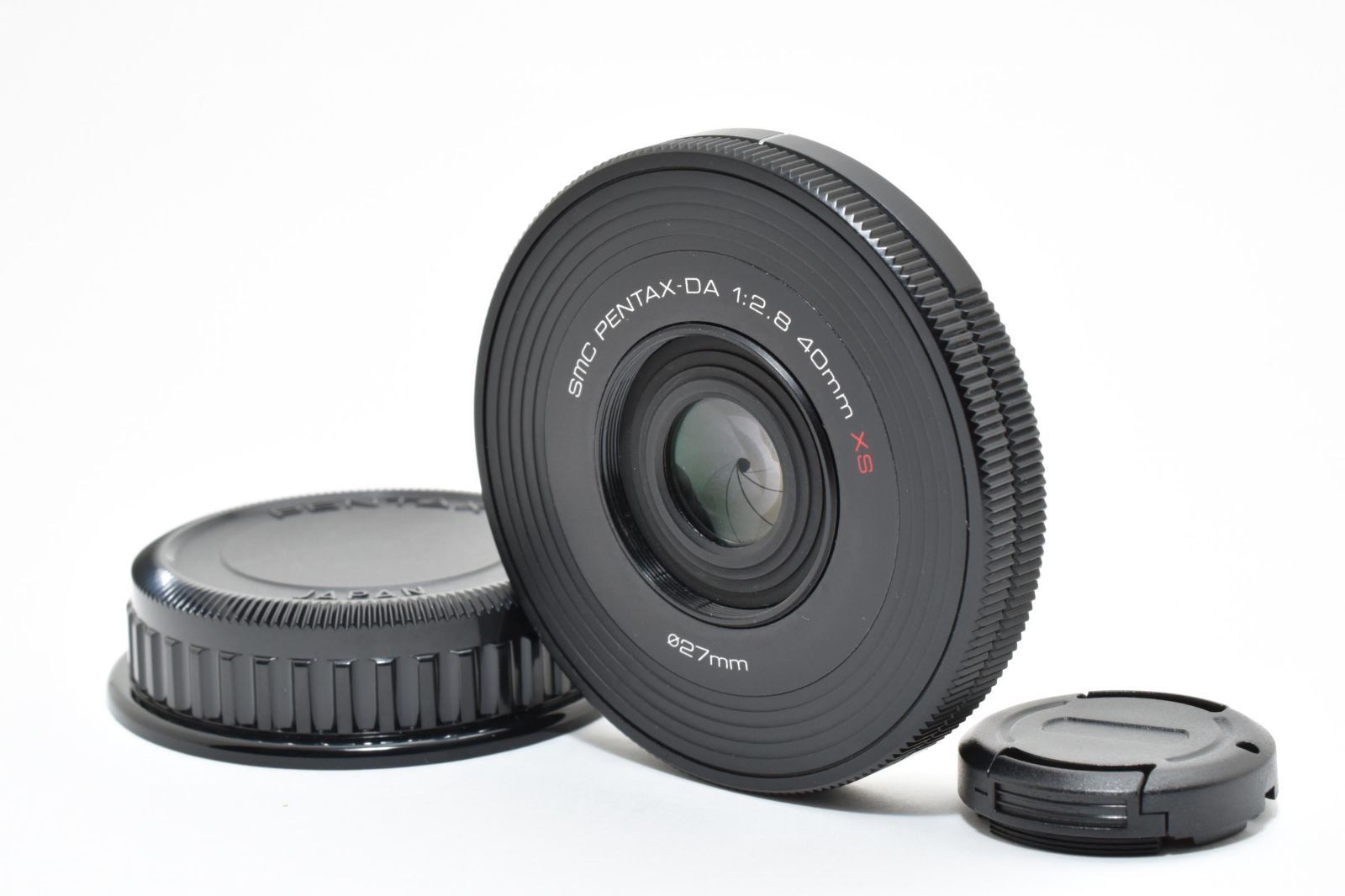 ★極上★ ペンタックス SMC PENTAX-DA 40mm F2.8 XS ブラック 《前後キャップ付！》★完動品★ #A605030