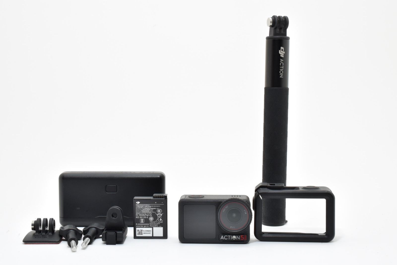 ★極上★ ディージェイアイ DJI Osmo Action 5 Pro アドベンチャーコンボ 《付属品多数！》★完動品★ #A605042