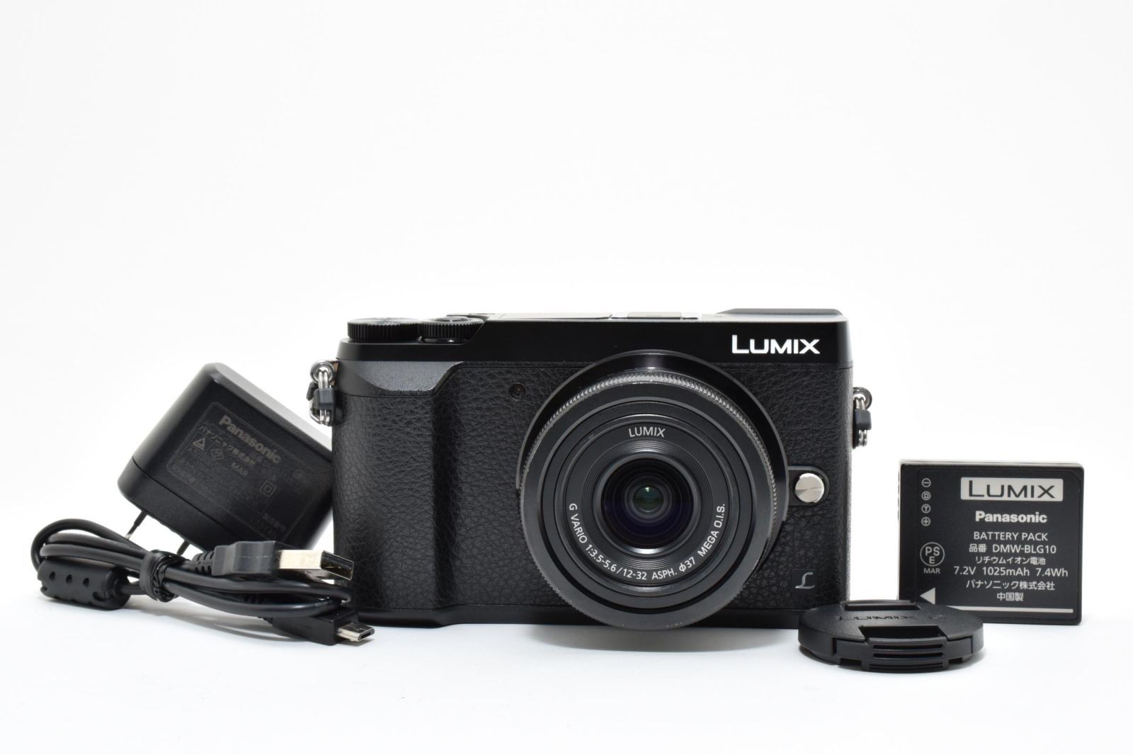 ★極上★ パナソニック Panasonic LUMIX GX7 Mark II 標準ズームレンズキット DMC-GX7MK2K ブラック 《ショット数1858回》 #A605043