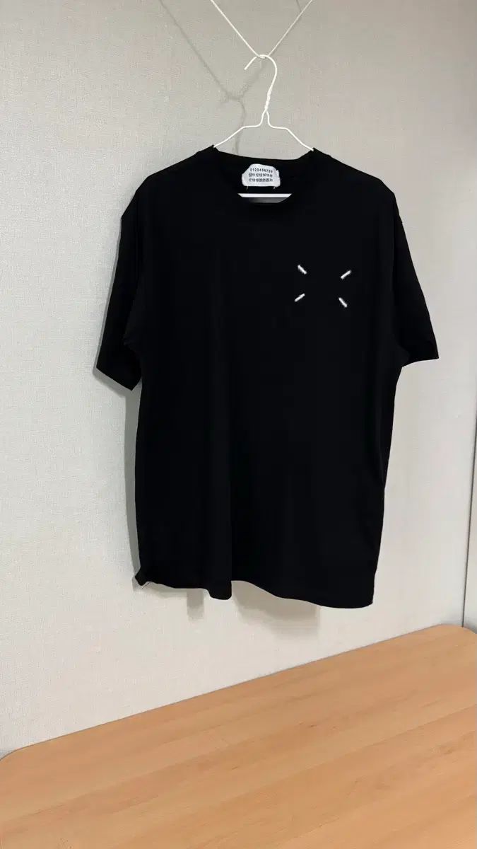 メゾン マルジェラ ブラック 半袖Tシャツ 実物画像あり 実寸サイズ 105 108