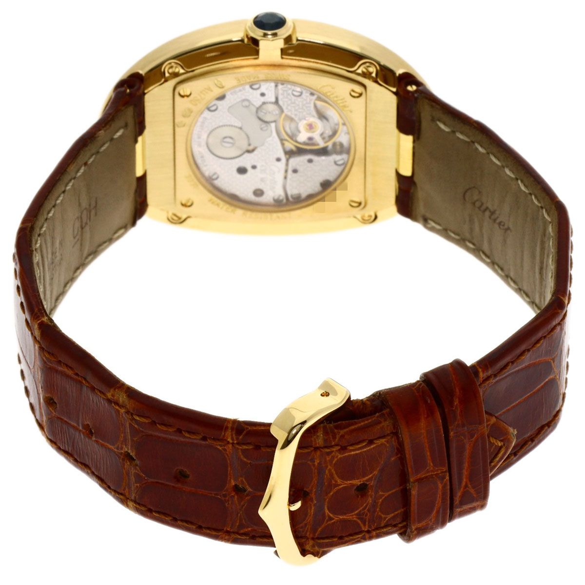 CARTIER カルティエ W8000013 ベニュワール LM 腕時計 K18YG 