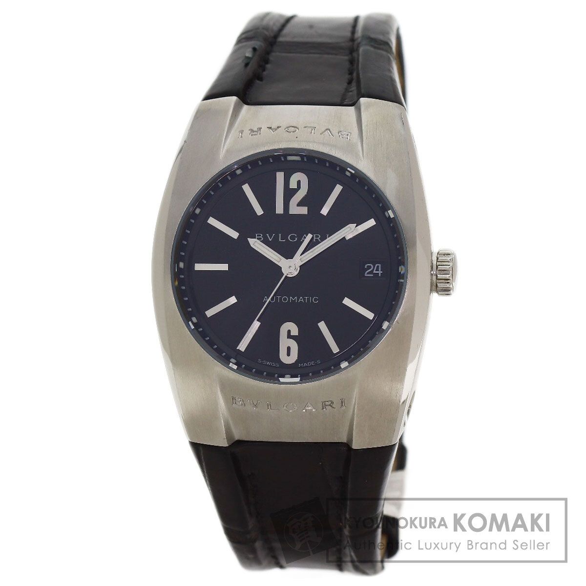 BVLGARI ブルガリ EG35S エルゴン 腕時計 SS 革 メンズ [中古]