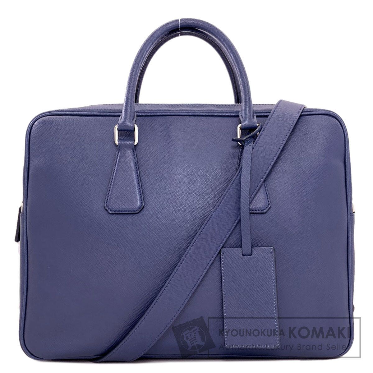 PRADA プラダ 2WAY ビジネスバッグ サフィアーノ メンズ [中古]
