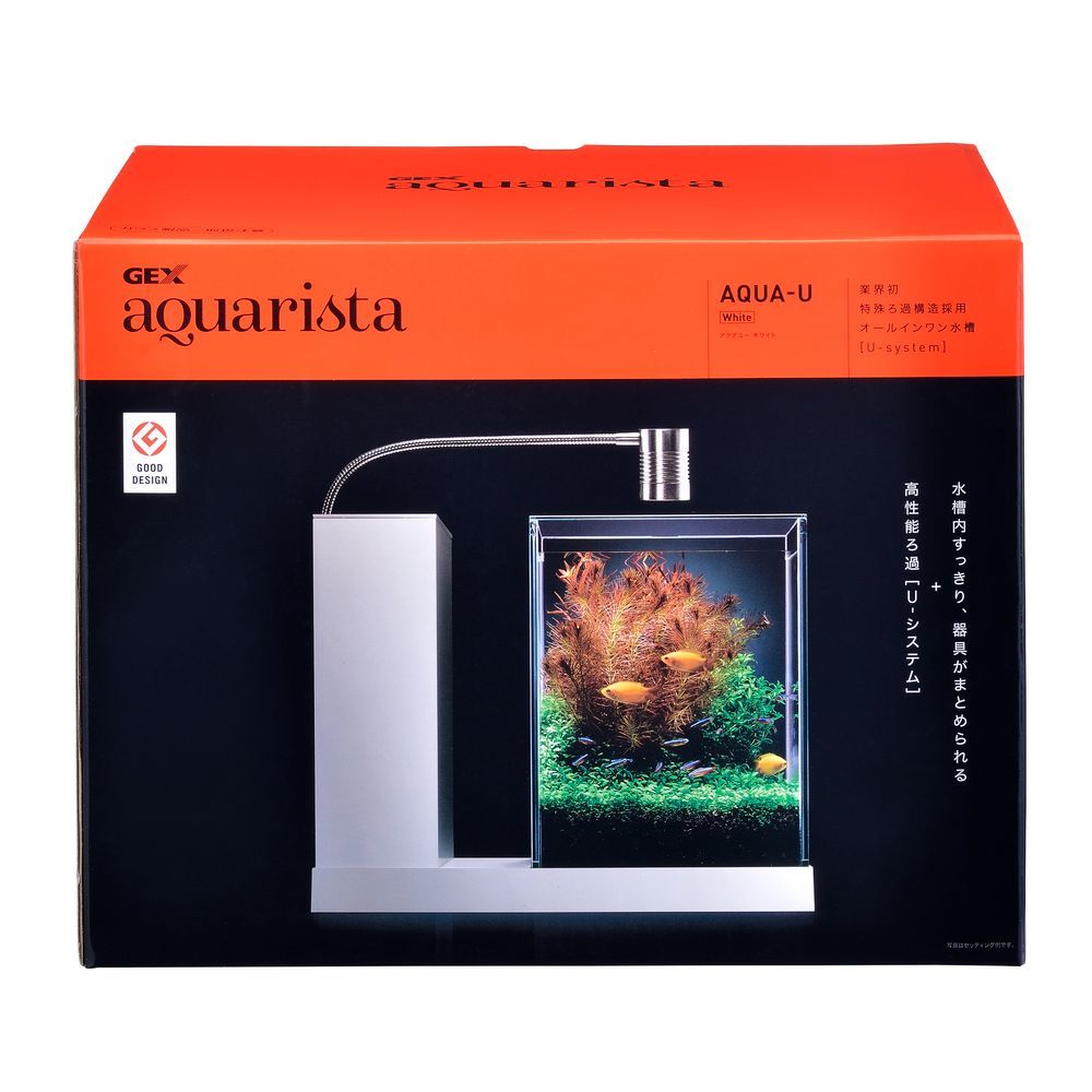 (新品 未使用)GEX Ga AQUA-U White ガラス水槽 4972547039699 10,626円