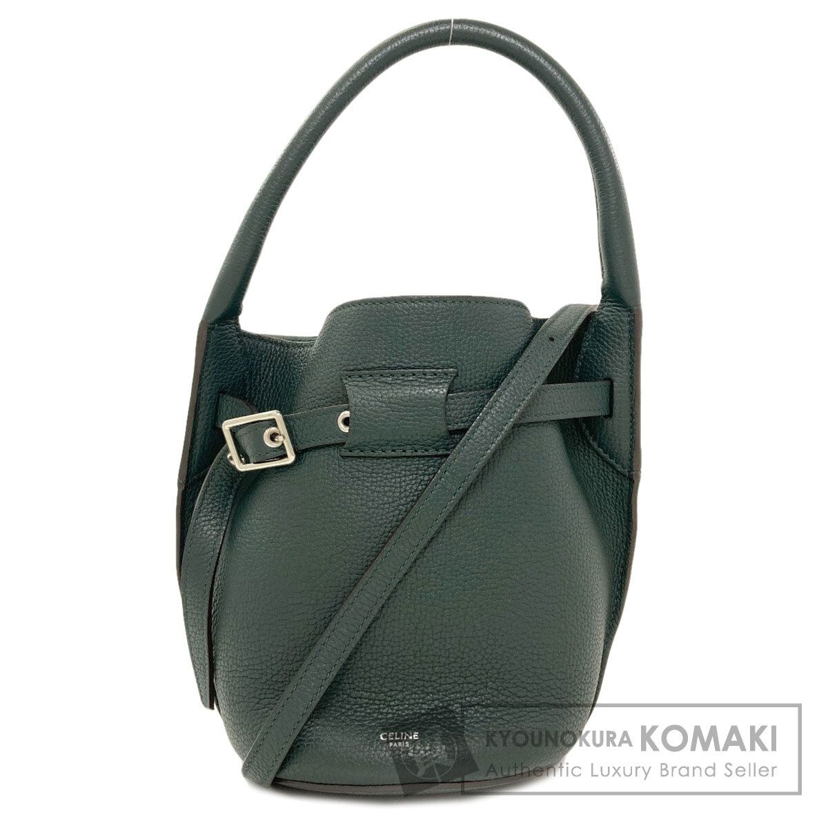 CELINE セリーヌ ビッグバッグ バケット ナノ 2WAY ハンドバッグ カーフ レディース [中古]